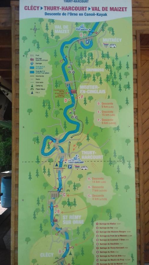 Ma Cabane Du Canada Combray Bagian luar foto